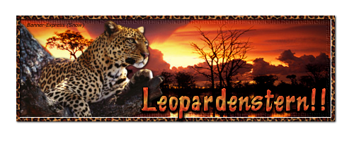 Kommode für Leopardenstern!! Bannerfrleopardensterzpulk
