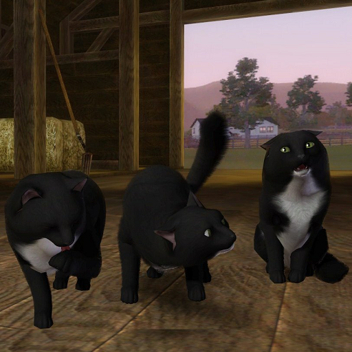  Sims - Tiere Blackyloy9e