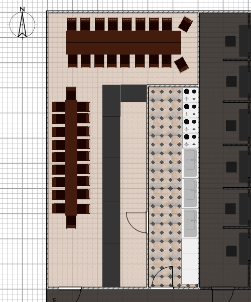 Speisesaal und Küche Esssaal6hk1l