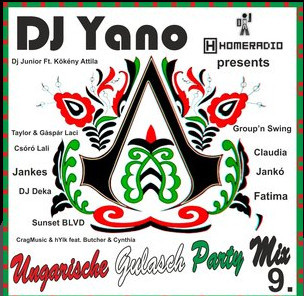 DJ Yano - Unghariche Gulasch Party Mix 9 Frontfyfn5