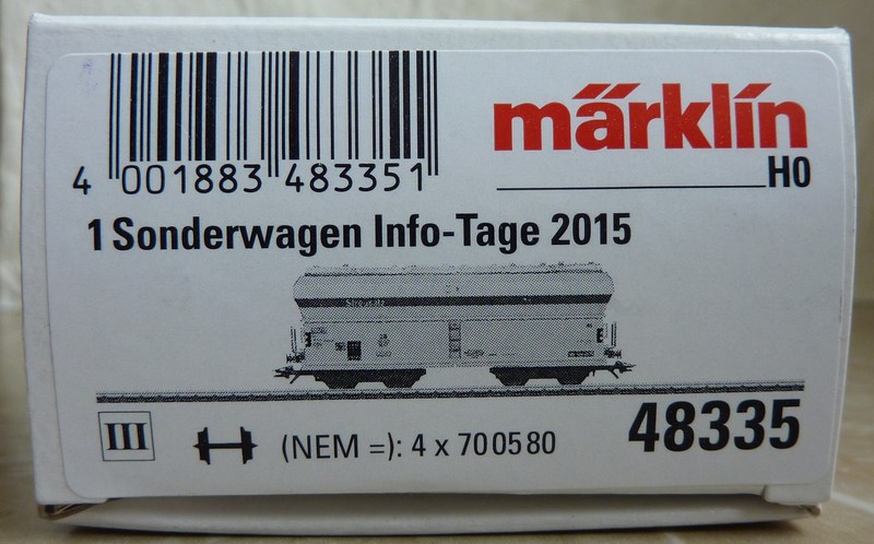 Märklin 48335 Sonderwagen Info-Tage 2015 ,,Streusalz“ P1140045sysi5