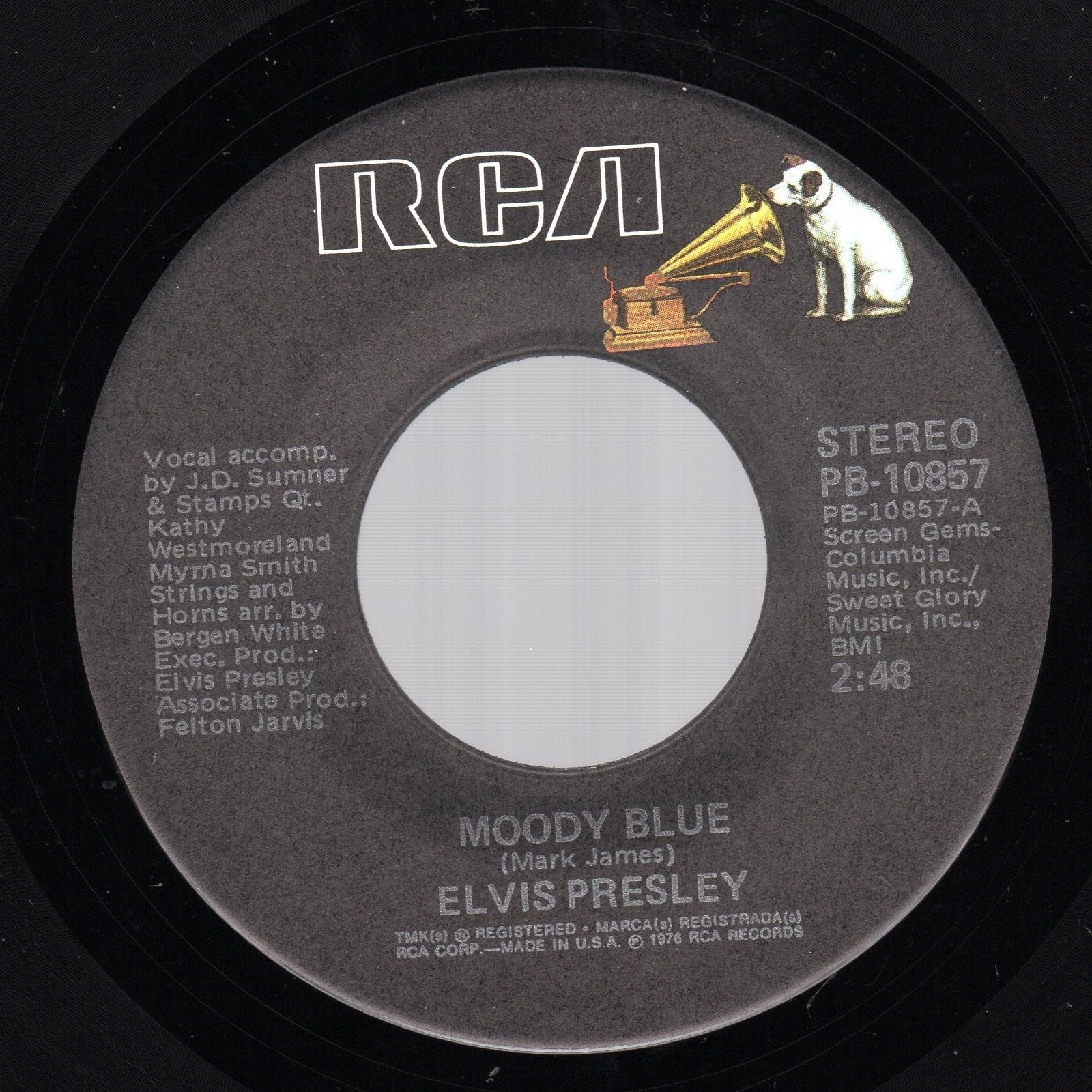 Moody Blue / She Thinks I Still Care Pb-10857c6ox0s