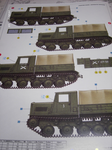 MiniArt Soviet Artillery Tractor Ya-12 in 1:35 Pict4029dju2u