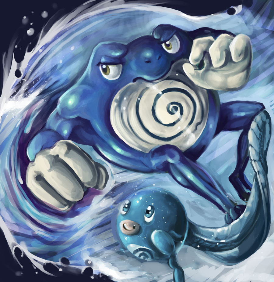 [NL/CS]Lax versucht es an einem Team Poliwrath-pokemon-by_zxrd6