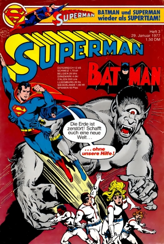 1977 - Superman & Batman Superman197700373u1j