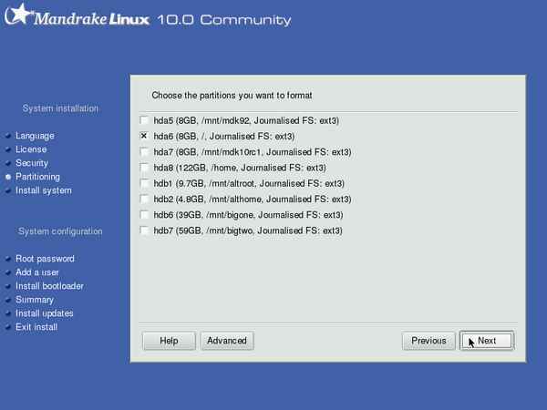 شرح تنصيب نظام لينكس linux Absba08