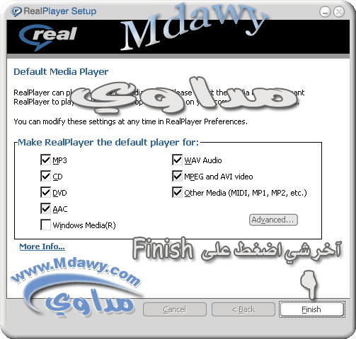     ( 3gp - Amr )   RealPlayer    15