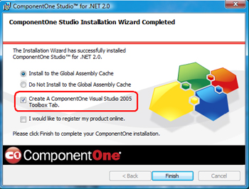 ComponentOne Studio for DotNET 2007 v2.0 1