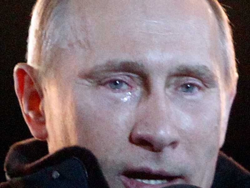 صور: لحظات بكى فيها قادة العالم Vladimir-putin
