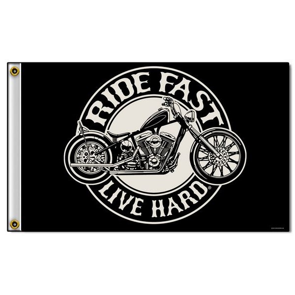 Accessoires de Bikers Drapeaux-circle-bike