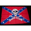 Accessoires de Bikers Drapeaux-tte-de-mort-confdr