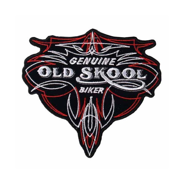 Accessoires de Bikers - Page 2 Patch-genuine-old-skool-biker-pinstripe-accessoires-motard