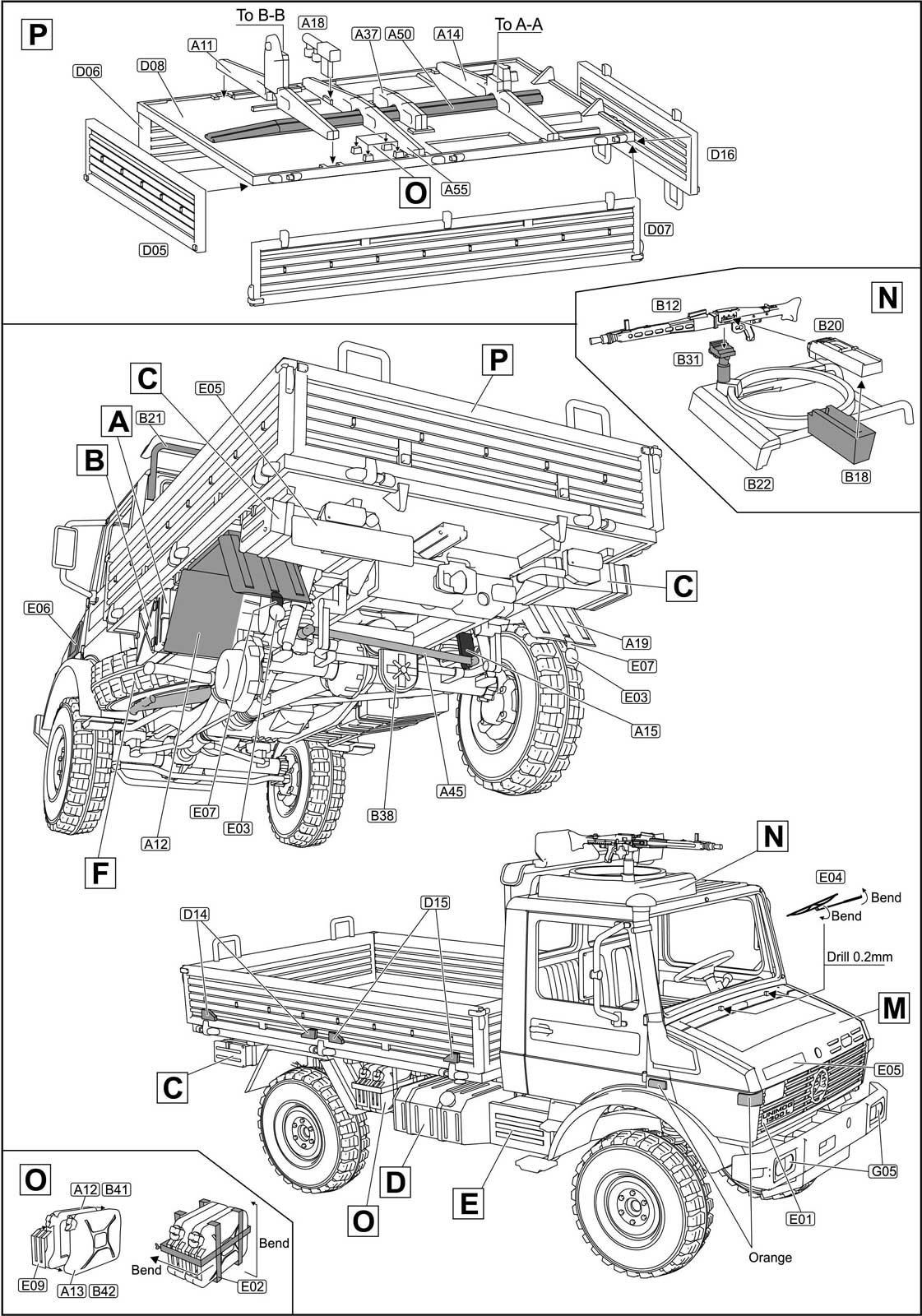 Ace : Après le Sd.kfz. 6 de Flak, après la Humber Snipe Saloon, un nouveau kit sort : Unimog 2t truck 4x4 72450_unimog_3