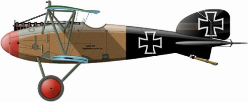 Manfred von Richthofen Aircraft_albatros_d.iii_schafer