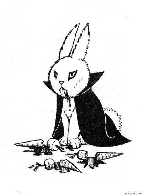 Animals Vampire-bunny