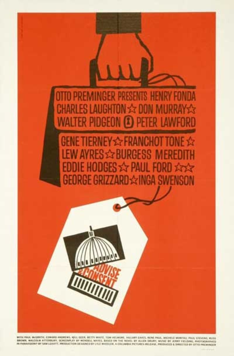 Années 50 - Saul Bass - cinéma et autres... Advise_and_consent_1962