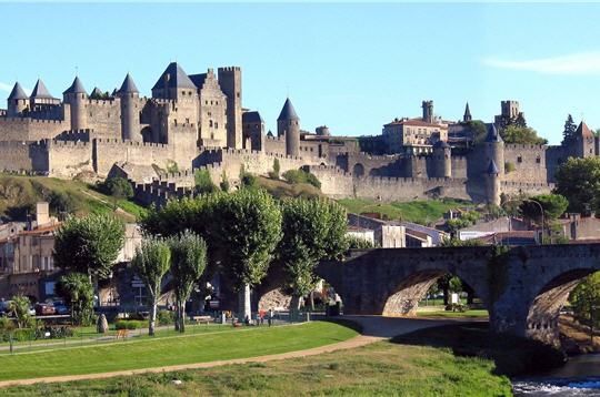 Villes françaises -Carcassonne +-Les jardins - et autres Carcassonne-243718-229f488