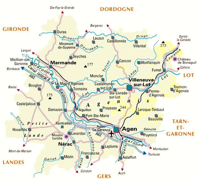 Les départements et leur histoire-Lot et Garonne,Lozère1et2,Maine et loire- E5a61384