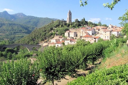 Balades en France-curiosités-(Chaos de Montpellier le Vieux -+Abîme de Bramabiau Ect.... Olargues-648143-218d96f