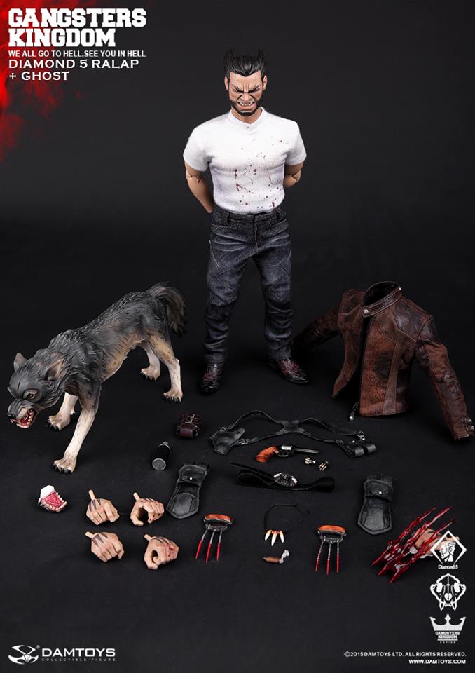 [Dam Toys] Gangster Kingdom Diamond 5 Ralap + Ghost (Wolverine) Dam-wolf-011