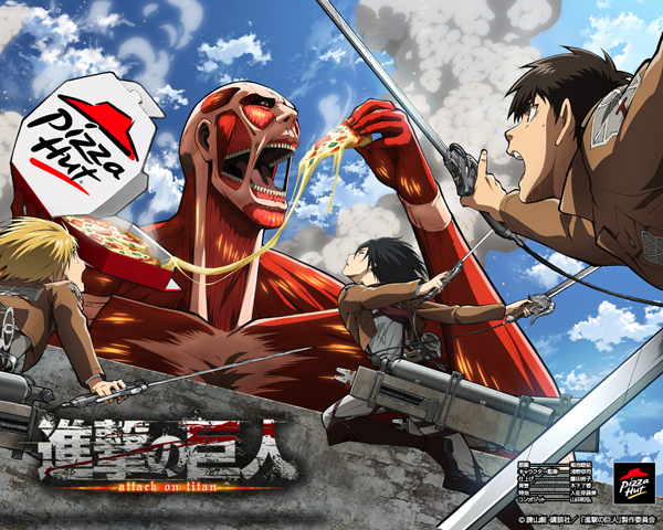 Shingeki no Kyojin Attack-on-Titan-Pizza-Hut