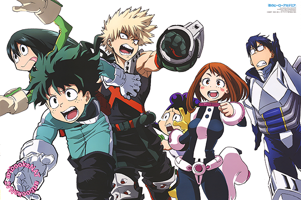 My Hero Academia (Boku no Hero Academia) My-Hero-Academia-illustration-anime-2