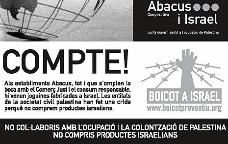 Demanen que Abacus faci boicot als productes israelians Imatges_12902
