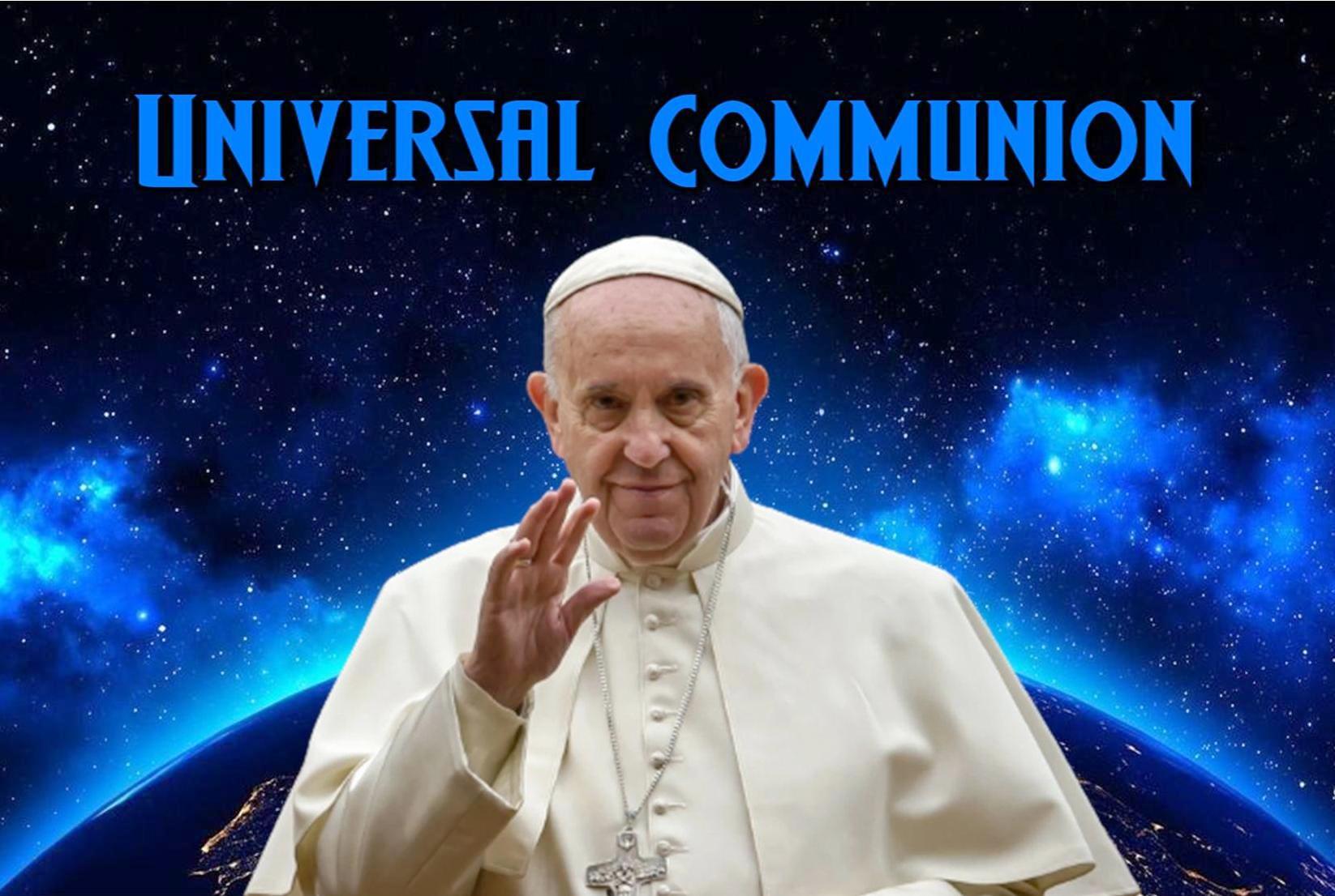 Conférence "Resilience of People and Ecosystems under Climate Stress"  Pope-Universal-Communion