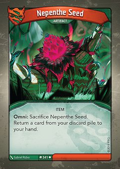 ERRATA (n°341) - [VF]Graines de Népenthes / [VO]Nepenthe Seed Core-341