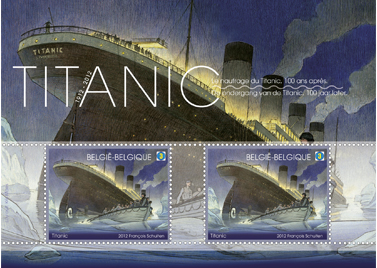 Timbres Titanic - Page 3 Belgique%201