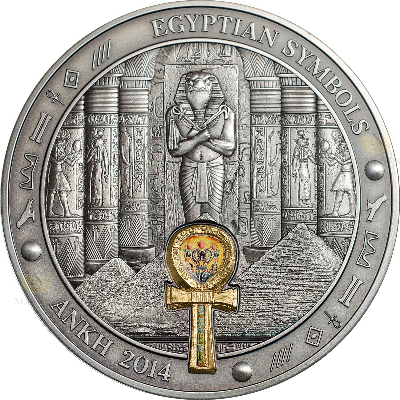 Nuevas onzas de Plata. - Página 4 2015-NUMIARTIS-Egyptian-Symbols-Ankh-REV