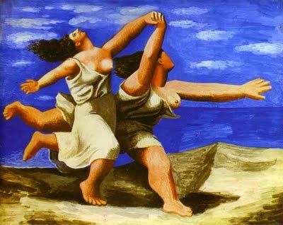 La GameCube PLAGE-Pablo-Picasso-Two-Women-Running-on-the-Beach