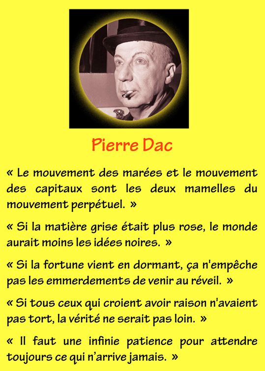 Citations diverses Pierre-Dac