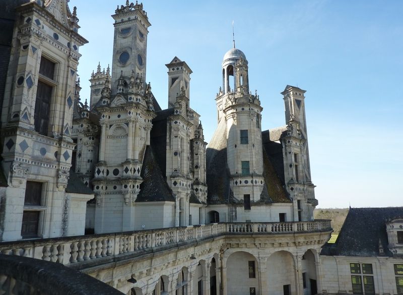 chateau de chambord +chateau d'amboise+Eglise + villandry+chateau de blois P1030177