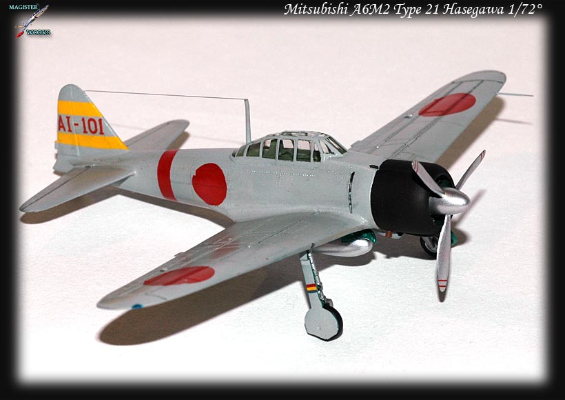 Mitsubishi A6M2 type 21 Zero Hasegawa Photo34