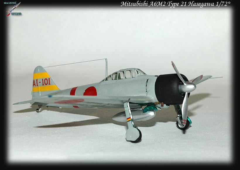 Mitsubishi A6M2 type 21 Zero Hasegawa Photo35