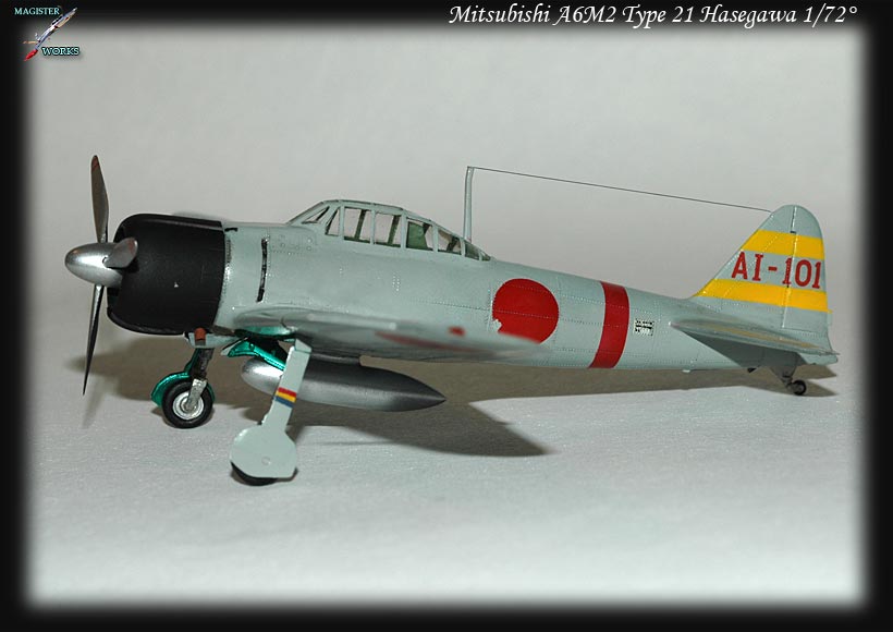 Mitsubishi A6M2 type 21 Zero Hasegawa Photo36