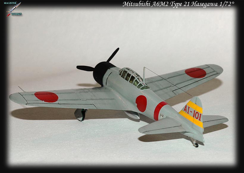 Mitsubishi A6M2 type 21 Zero Hasegawa Photo37