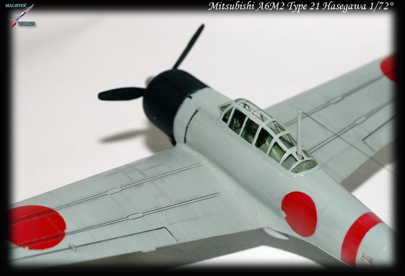 Mitsubishi A6M2 type 21 Zero Hasegawa Photo38