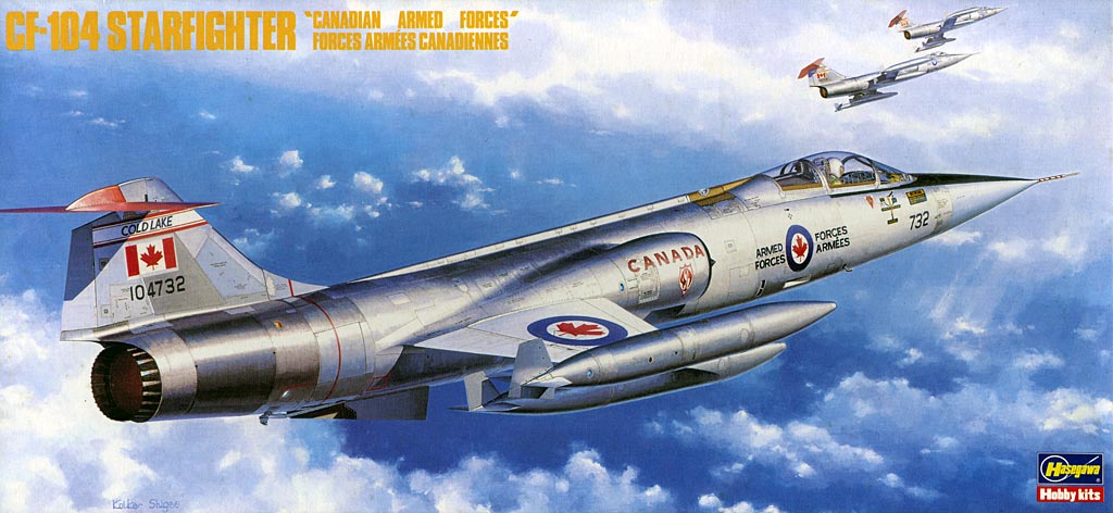 [Hasegawa 1005] CF-104 Starfighter Canada --- FINI --- Boite