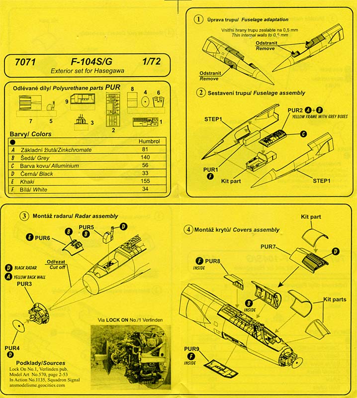 [Hasegawa - 1003] F-104S Starfighter AMI ---FINI--- Access03