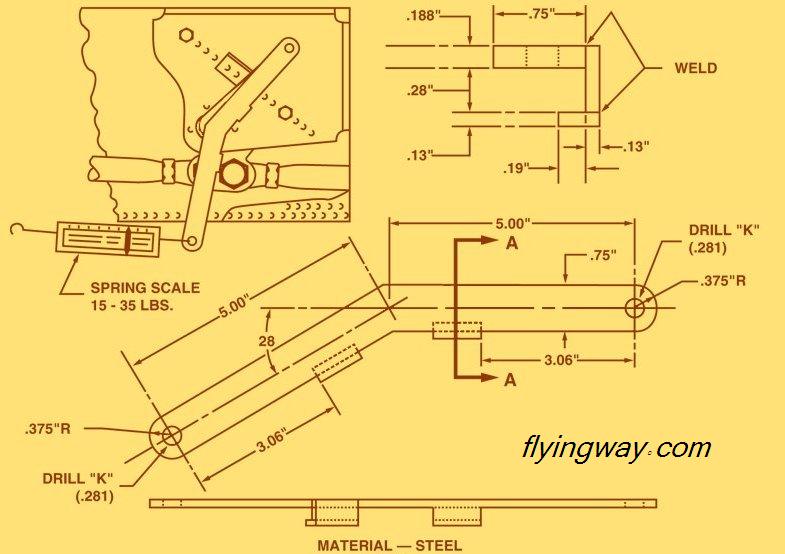 الرسومات الهندسية المستخدمة في الطائرات 1033_detail