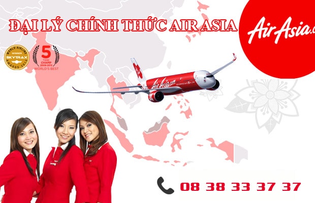 Air Asia Việt Nam - vé máy bay air asia giá rẻ Dai-ly-air-asia