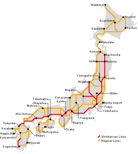 la couverture ferroviaire Japan_rail_map