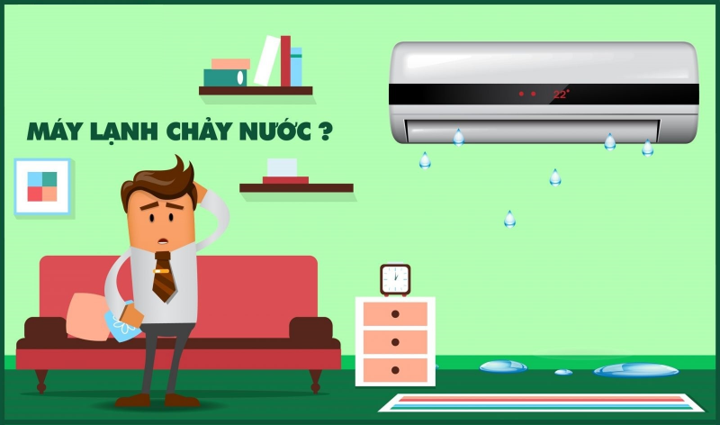 Máy lạnh bị chảy nước, vì sao và cách khắc phục May-lanh-chay-nuocjpg-20180316104455