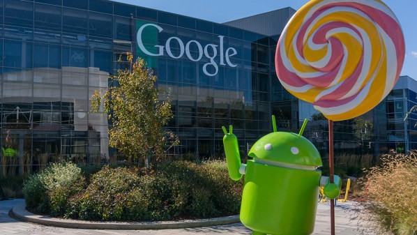 جوجل: نسبة استخدام أندرويد 5.0 تواصل ارتفاعها Android-Lollipop-at-Google-HQ-598x337