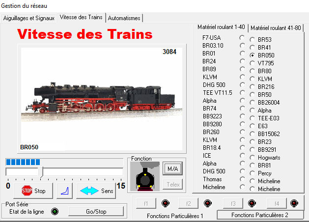 Logiciel perso Vitesse