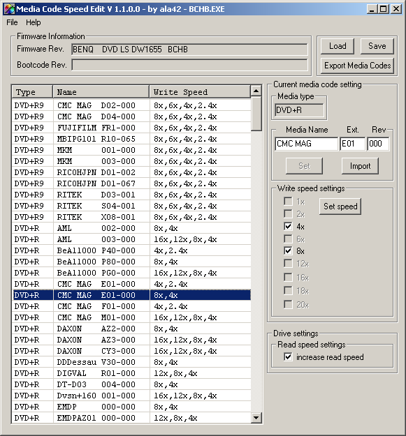 برنامج  لتسريع الكتابة على الكيبورد والكتابة على الملفات MediaCodeSpeedEdit_ScreenShot