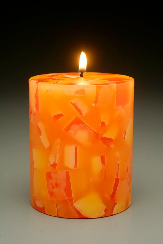 أجمل الشموع   - صفحة 3 Orange-romantic-candle-images