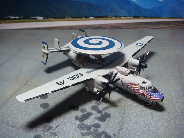 [F-TOYS] 1/144 Grumman E-2C Hawkeye 2000 VAW-123 "Screwtops" F_7017190_1